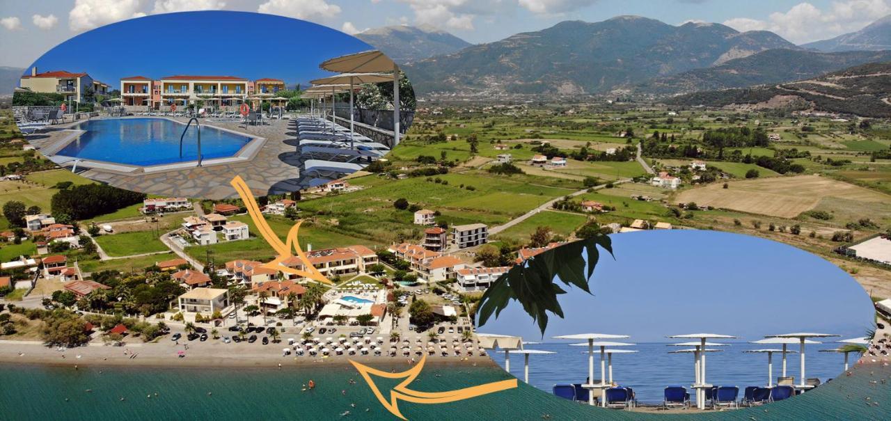 Oasis By The Sea Aparthotel Chiliadou  Exterior foto
